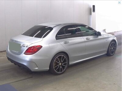 2016 Mercedes-Benz C43 AMG 3.0-liter twin-turbo V6 Petrol Engine Silver Red SUV Automatic