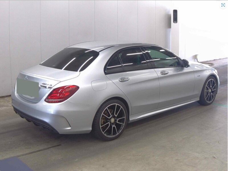 2016 Mercedes-Benz C43 AMG 3.0-liter twin-turbo V6 Petrol Engine Silver Red SUV Automatic