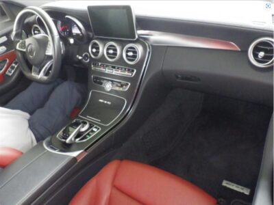 2016 Mercedes-Benz C43 AMG 3.0-liter twin-turbo V6 Petrol Engine Silver Red SUV Automatic