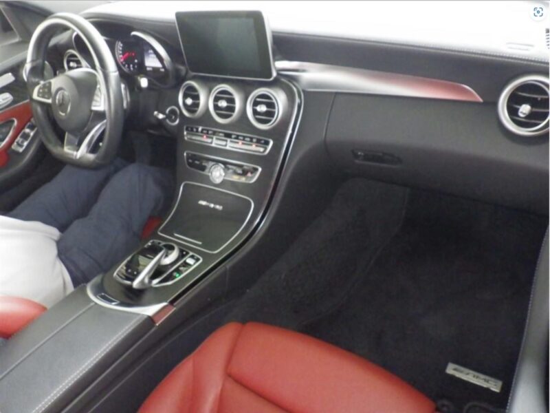 2016 Mercedes-Benz C43 AMG 3.0-liter twin-turbo V6 Petrol Engine Silver Red SUV Automatic