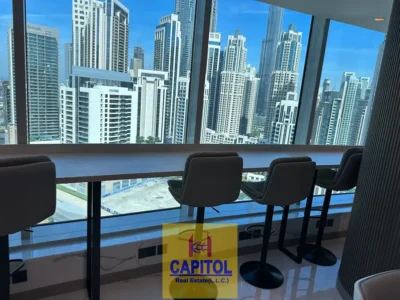 FULLY FURNISHED MODERN OFFICE FOR RENT IN BUSINESS BAY