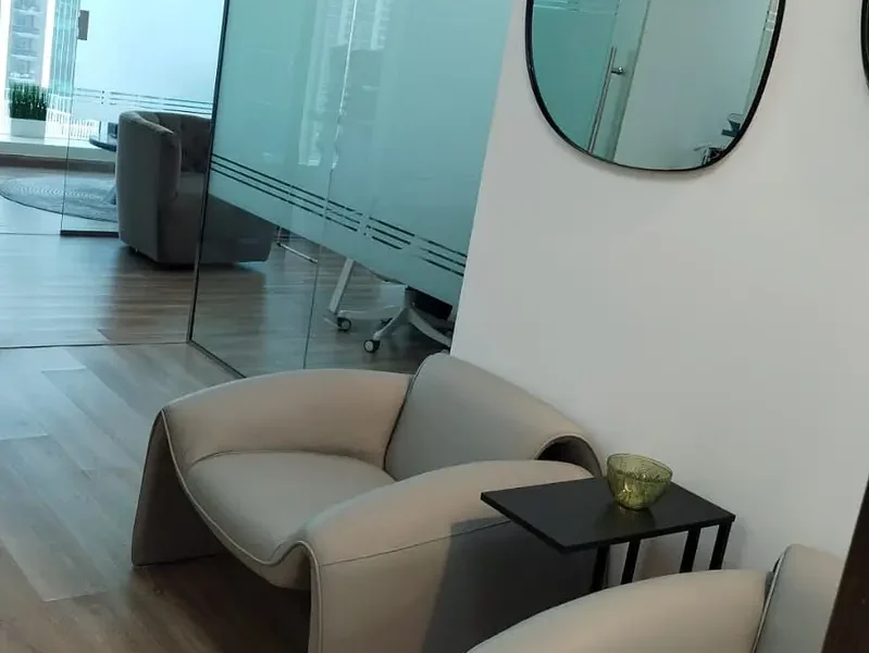 Elegant Furnished Office with Stunning Burj Khalifa Views