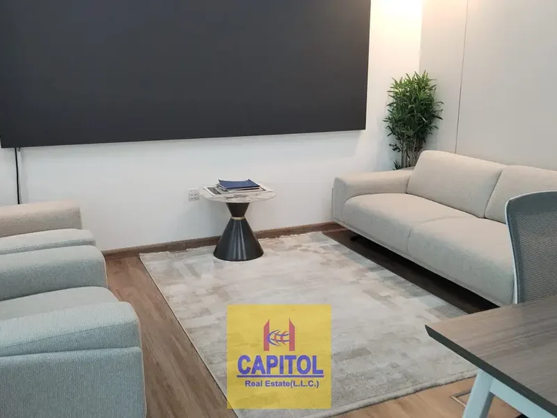 Elegant Furnished Office with Stunning Burj Khalifa Views