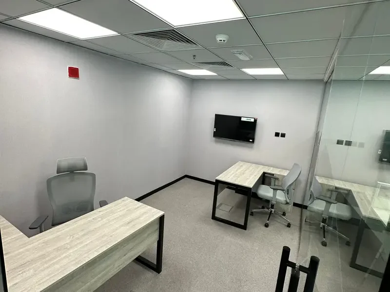 FURNISHED OFFICE IN PRIME TOWER - BURJ KHALIFA VIEW