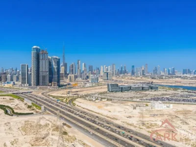 Burj Khalifa and Skyline Views | High Floor | Semi-Furnished