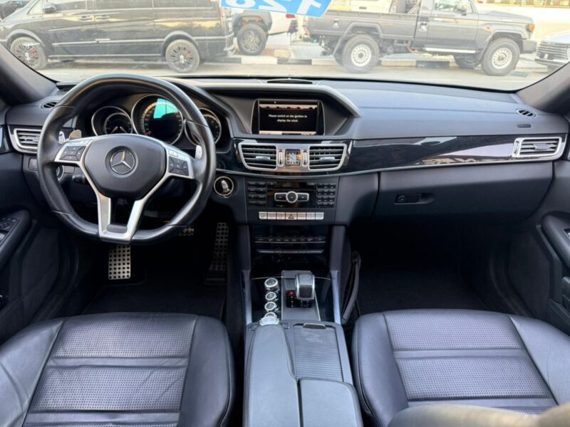 2014 Mercedes-Benz E63 AMG 5.5-liter twin-turbo V8 Engine Grey Sedan Automatic