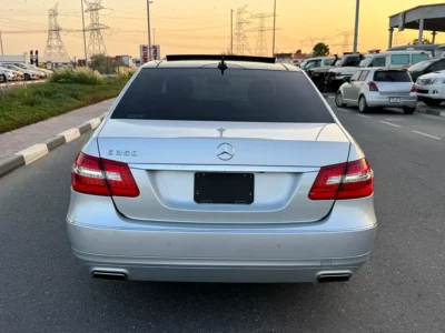 2013 Mercedes-Benz E-Class E 350 6 Cylinders Petrol Engine Silver Beige Sedan Automatic