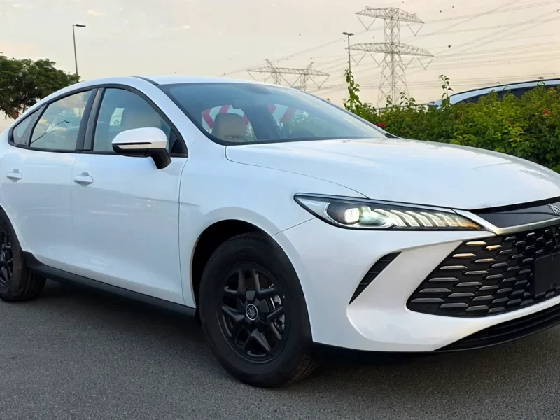 2025 BYD Qin Plus DM-i 4 Cylinders Hybrid Engine White Beige Sedan Chinese Specs