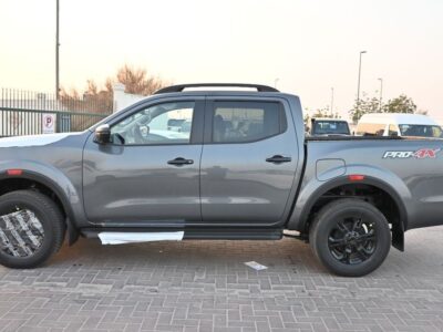 2025 NISSAN NAVARA 2.5L 4 Cylinder DIESEL Engine PRO4X 4X4 TECNO GRAY Black DC
