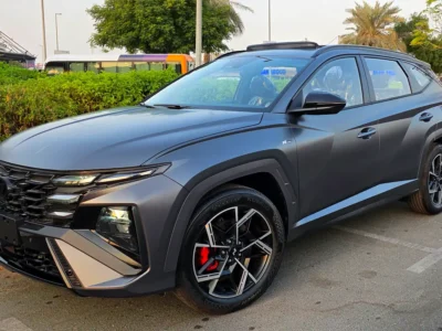 2025 Hyundai Tucson N Line 4 Cylinders Petrol Engine Grey Black SUV Automatic