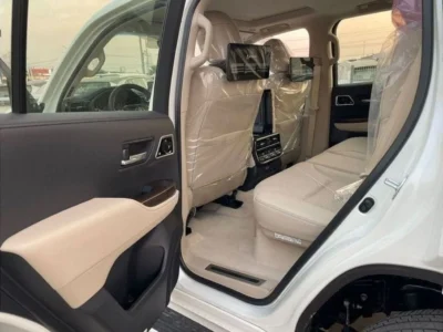 2022 Toyota Land Cruiser 3.5 Litres 6 Cylinders Engine White Beige SUV Automatic