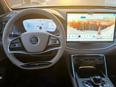 2025 BYD Tang DM-i 4 Cylinders Plug-in Hybrid Grey White Luxury SUV Chinese Specs