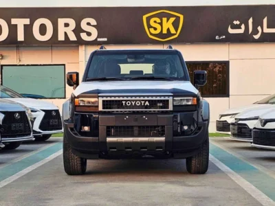 2025 Toyota Prado ALL ROUNDER TURBO 2.4 Litres PETROL V4 Engine Black SUV GCC