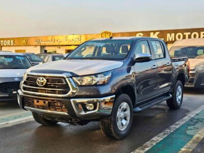 2025 Toyota Hilux WIDE BODY M/T 2.4L V4 DIESEL Engine Grey Pickup Truck GCC