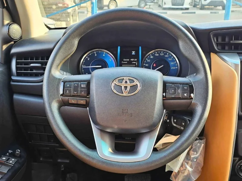 2025 Toyota Fortuner 2.4 LITRES V4 DIESEL Engine White Tan SUV Manual GCC Specs