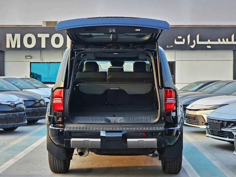 2025 Toyota Prado LUXURY TURBO 2.4 Litres PETROL V4 Engine Black Grey SUV GCC