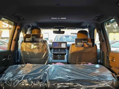 2024 Toyota Land Cruiser GXR 3.3L DIESEL TWIN TURBO Engine White Black SUV