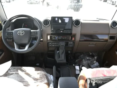 2025 Toyota Land Cruiser Pick Up 79 series 4.0L 6 Cylinders Engine Beige Tan Pickup Truck