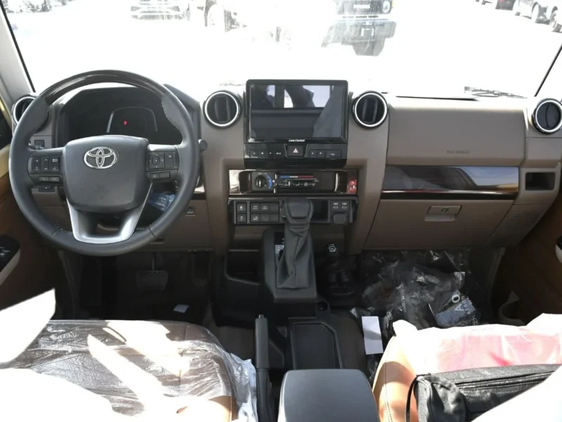 2025 Toyota Land Cruiser Pick Up 79 series 4.0L 6 Cylinders Engine Beige Tan Pickup Truck