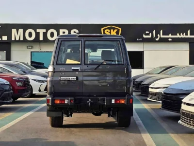 2025 Toyota Land Cruiser 70 LX LC76 2.8L AT V4 DIESEL Grey Tan SUV GCC HIGH OPTION