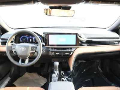 2026 Toyota Camry GLE 2.5 Litres V4 Petrol Engine Black Tan Sedan GCC Specs Automatic