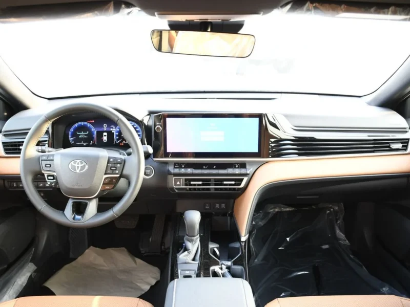 2026 Toyota Camry GLE 2.5 Litres V4 Petrol Engine Black Tan Sedan GCC Specs Automatic