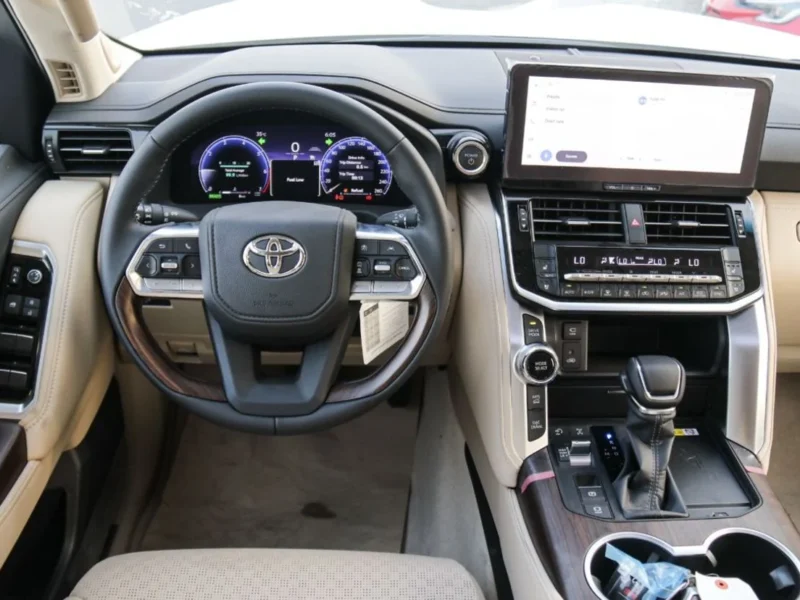 2026 TOYOTA LAND CRUISER VXR 3.5 Litres 6 Cylinder HYBRID Engine White Beige SUV GCC