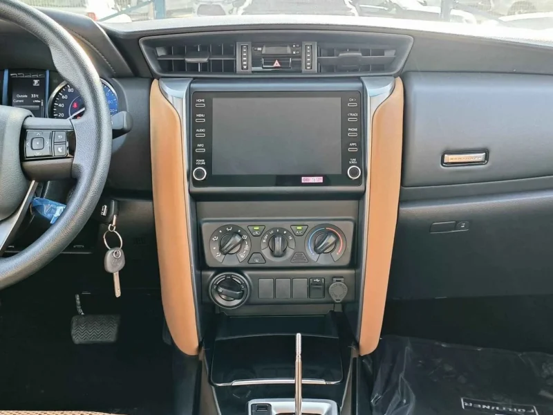 2023 Toyota Fortuner 2.7 Litres V4 PETROL Engine Black Tan SUV Automatic GCC