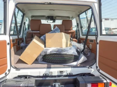 2025 Toyota Land Cruiser 70 4.0 Litres V6 Petrol Engine A/T White Tan SUV GCC