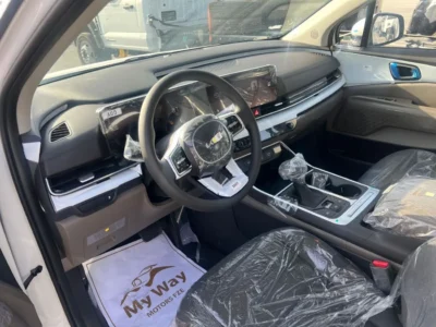 2025 KIA CARNIVAL GDI EX 3.5 Litres V6 Petrol Engine White Black SUV GCC Specs