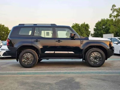 2025 Toyota Prado ALL ROUNDER TURBO 2.4 Litres PETROL V4 Engine Black SUV GCC