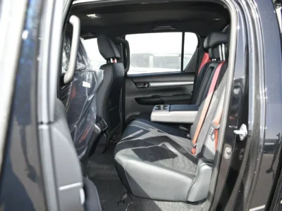 2025 Toyota Hilux GR Sport 4.0 Litres V6 Petrol Engine Black Pickup Truck GCC Specs