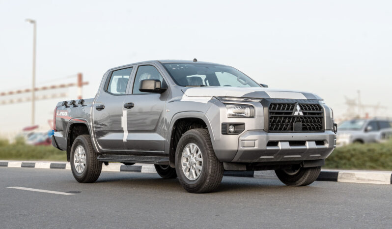 2026 Mitsubishi L200 GLX 2.4 Litres 4-Cylinder Petrol Engine Silver Black Pickup Truck