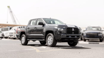 2026 Mitsubishi L200 GLX 2.4 Litres 4-Cylinder Petrol Engine Grey Black Pickup Truck