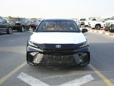 2026 Toyota Camry GLE 2.5 Litres V4 Petrol Engine Black Tan Sedan GCC Specs Automatic