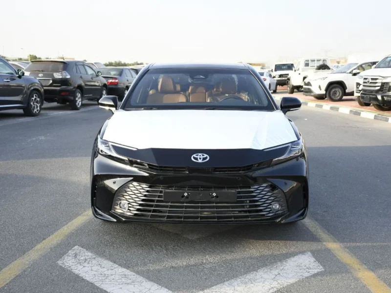 2026 Toyota Camry GLE 2.5 Litres V4 Petrol Engine Black Tan Sedan GCC Specs Automatic