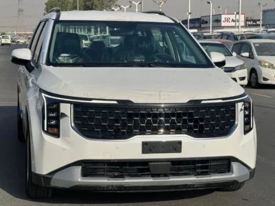 2025 KIA CARNIVAL GDI EX 3.5 Litres V6 Petrol Engine White Black SUV GCC Specs