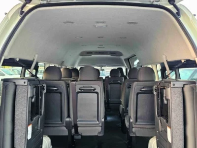 2025 Toyota Hiace HIGHROOF DX OLD SHAPE 2.5L V4 DIESEL M/T White Grey Van GCC