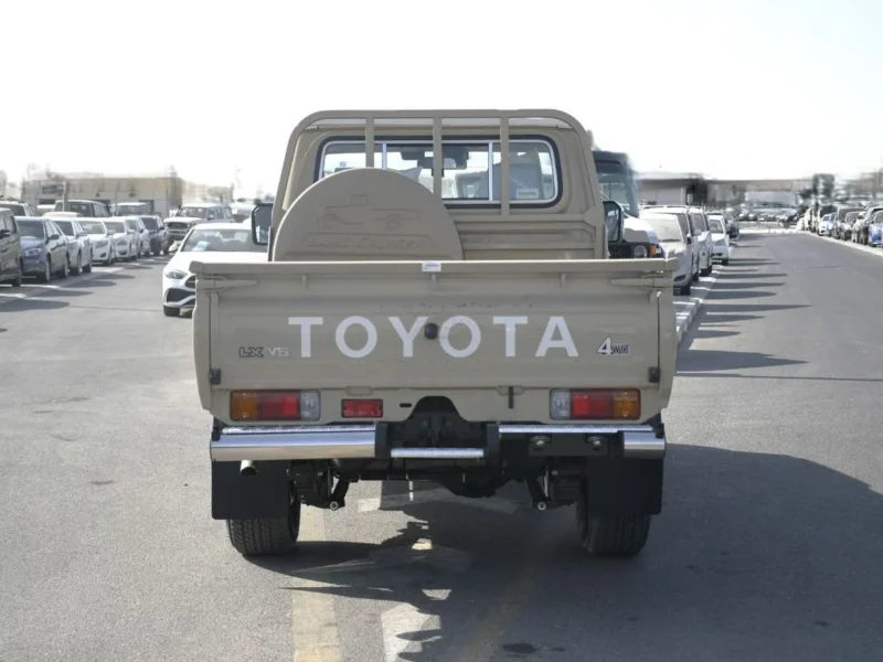 2025 Toyota Land Cruiser Pick Up 79 series 4.0L 6 Cylinders Engine Beige Tan Pickup Truck