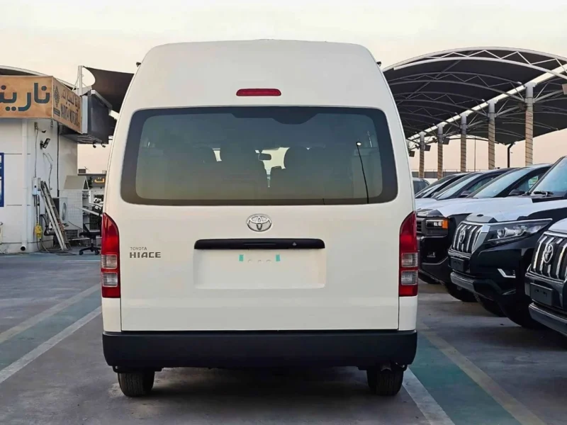 2025 Toyota Hiace HIGHROOF DX OLD SHAPE 2.5L V4 DIESEL M/T White Grey Van GCC