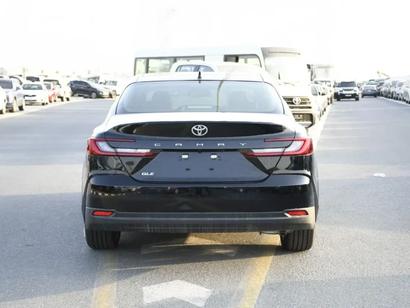 2026 Toyota Camry GLE 2.5 Litres V4 Petrol Engine Black Tan Sedan GCC Specs Automatic