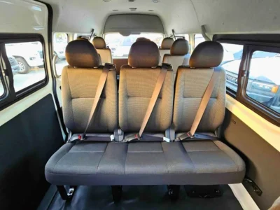 2025 Toyota Hiace HIGHROOF DX OLD SHAPE 2.5L V4 DIESEL M/T White Grey Van GCC