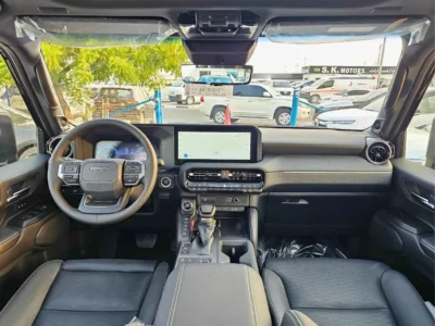 2025 Toyota Prado LUXURY TURBO 2.4 Litres PETROL V4 Engine Black Grey SUV GCC