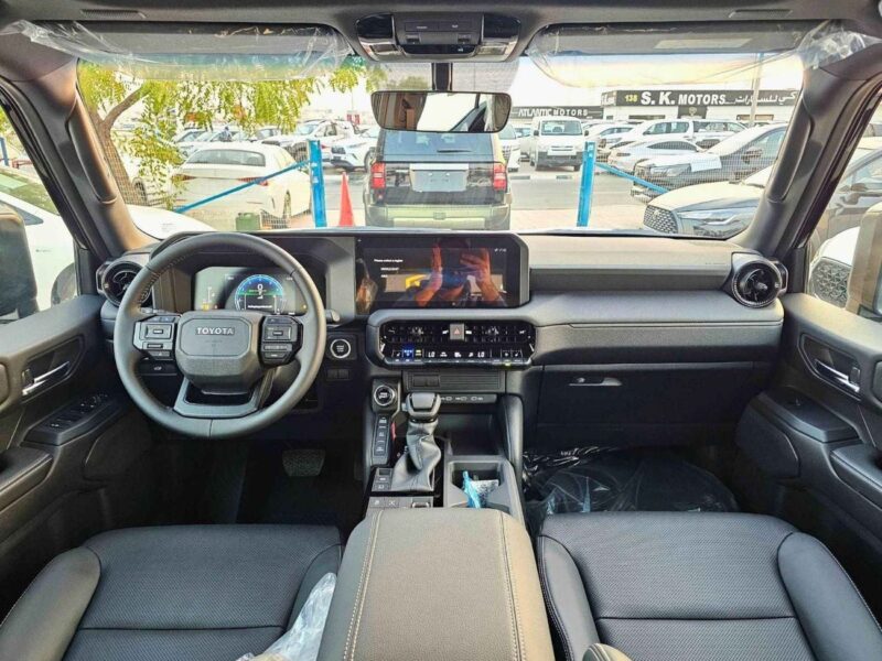 2025 Toyota Prado ALL ROUNDER TURBO 2.4 Litres PETROL V4 Engine Black SUV GCC