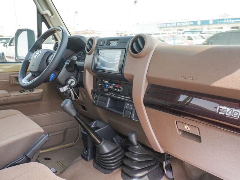 2025 Toyota Land Cruiser Pick Up 4.0L V6 SINGLE CABIN Beige Pickup Truck