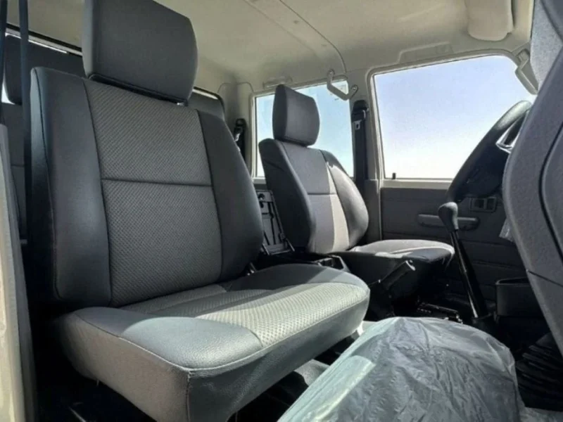 2025 Toyota Land Cruiser Pickup LC79 DC 4.2L 6 Cylinders Diesel Engine White Grey Pickup