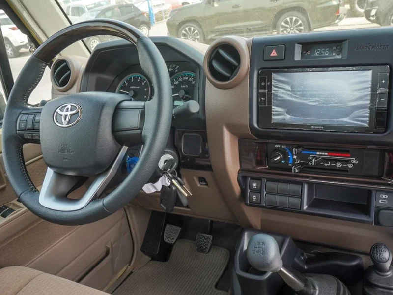 2025 Toyota Land Cruiser Pick Up 4.0L V6 SINGLE CABIN Beige Pickup Truck