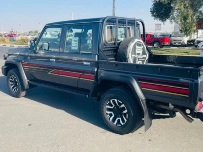 2025 Toyota Land Cruiser Pick Up LC79 DOUBLE CABIN 4.0L V6 Engine Grey Tan Pickup Truck