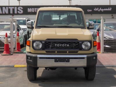 2025 Toyota Land Cruiser Pick Up 4.0L V6 SINGLE CABIN Beige Pickup Truck