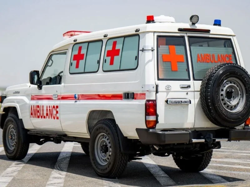 2025 Toyota Land Cruiser 78 Hard Top Ambulance 4.2 Litres V6 Diesel Engine White Grey SUV